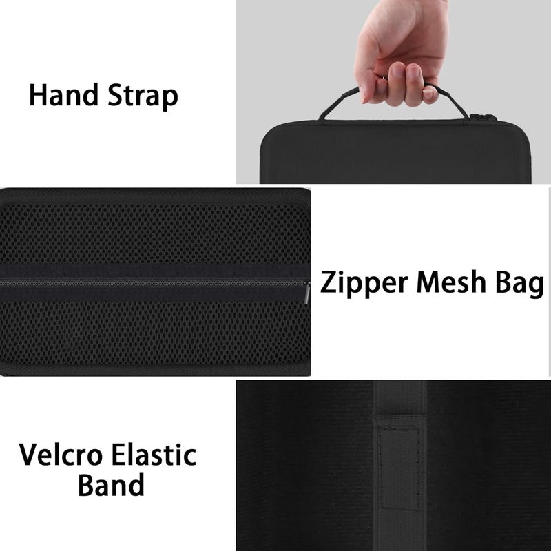 Baval Label Printer Case Compatible with Brother P-Touch Cube Plus PT-P710BT Bluetooth Label Maker(Black Case) - Image 5
